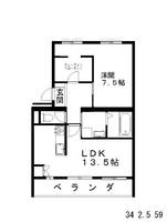 物件の間取り画像