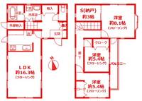 物件の間取り画像