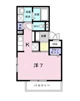 シャトルI芝の間取り