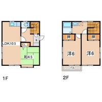 岩手県盛岡市黒石野1(一戸建)の賃貸物件の間取り