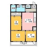 コーポ金子の間取り
