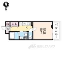 ヴァロ伏見稲荷の間取り