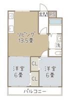 武田ビルの間取り