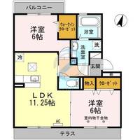 東京都江戸川区篠崎町2(アパート)の賃貸物件の間取り
