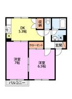 グランディールの間取り