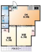 物件の間取り画像