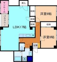 物件の間取り画像