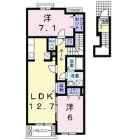 シャイニング スマイル2の間取り