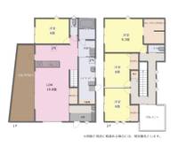 愛媛県四国中央市金生町山田井(一戸建)の賃貸物件の間取り