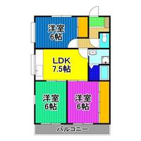 MハイツJJの間取り