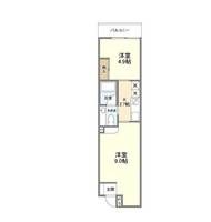 東京都江東区木場6(マンション)の賃貸物件の間取り