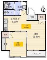 物件の間取り画像