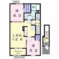 ヴィラ スカイ セブンの間取り