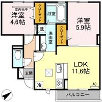物件の間取り画像