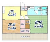 イズミハイツの間取り