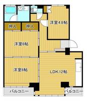 物件の間取り画像