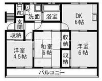 さくらマンションの間取り