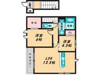 ウエスタンハイツ17の間取り