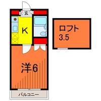パレノーブル新宿第一の間取り