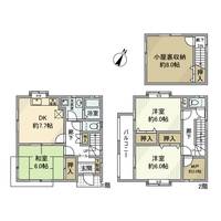 埼玉県富士見市大字水子(一戸建)の賃貸物件の間取り