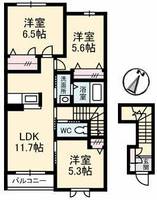 物件の間取り画像