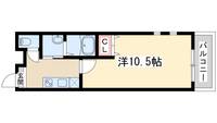 大阪府吹田市垂水町1(アパート)の賃貸物件の間取り