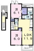 グランソレイユRM IIIの間取り