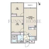 東京都世田谷区野沢1(マンション)の賃貸物件の間取り
