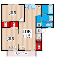 物件の間取り画像