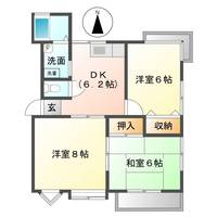 パストラル津の間取り