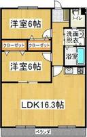 物件の間取り画像