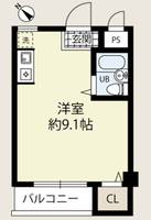 コーポリバージュの間取り