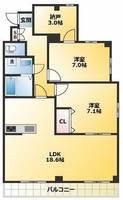 物件の間取り画像