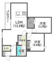 物件の間取り画像