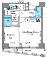 パークアクシス押上・隅田公園の間取り