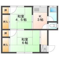 大分県宇佐市大字城井(一戸建)の賃貸物件の間取り