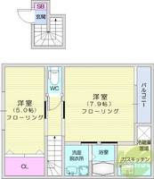 プランドール木ノ下の間取り