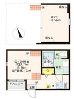 ハーモニーテラス原町IIの間取り