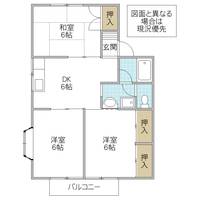 茨城県水戸市見川4(アパート)の賃貸物件の間取り