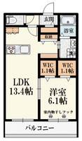 東京都練馬区豊玉南2(マンション)の賃貸物件の間取り