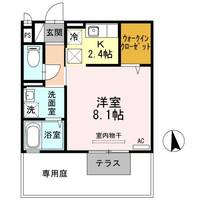 滋賀県大津市瀬田3(アパート)の賃貸物件の間取り