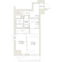 グランカーサ錦糸町 旧スプランディッド錦糸町Iの間取り