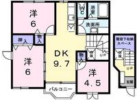 フローリアの間取り