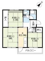 物件の間取り画像