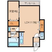 ティファニーの間取り