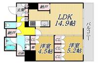 物件の間取り画像