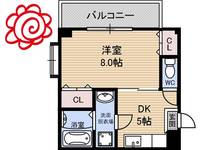 大阪府大阪市鶴見区今津中3(マンション)の賃貸物件の間取り