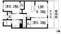 グリーンヒルズ仁川8号棟の間取り
