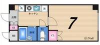 ロイヤル江坂の間取り