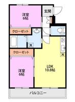 フロンティアの間取り